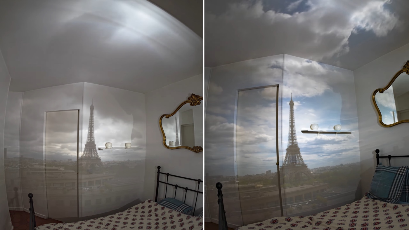 Mathieu Stern transforme un appartement en Camera Obscura