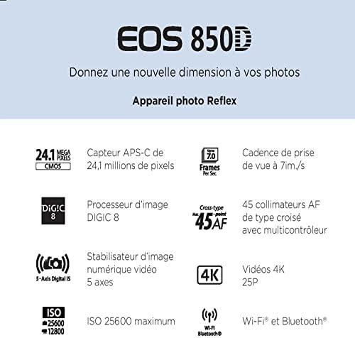 Découvrez notre avis sur le CANON EOS 850D Nu, Noir - ⁣le reflex numérique qui ⁢détrône tous les autres!