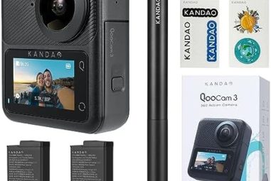 Revues des produits: KANDAO QooCam 8K – Capturez des vidéos 8K incroyables !